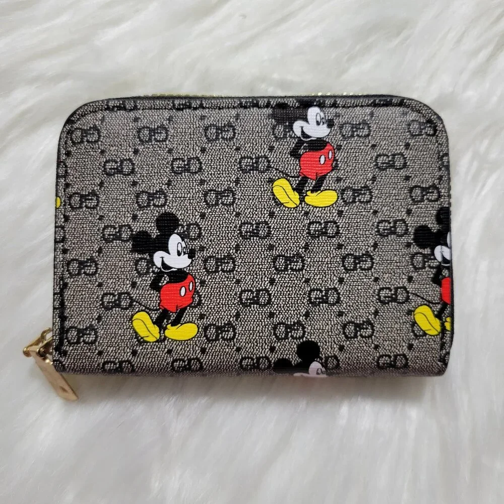 Disney Mickey Mouse Zip Around Card Holder